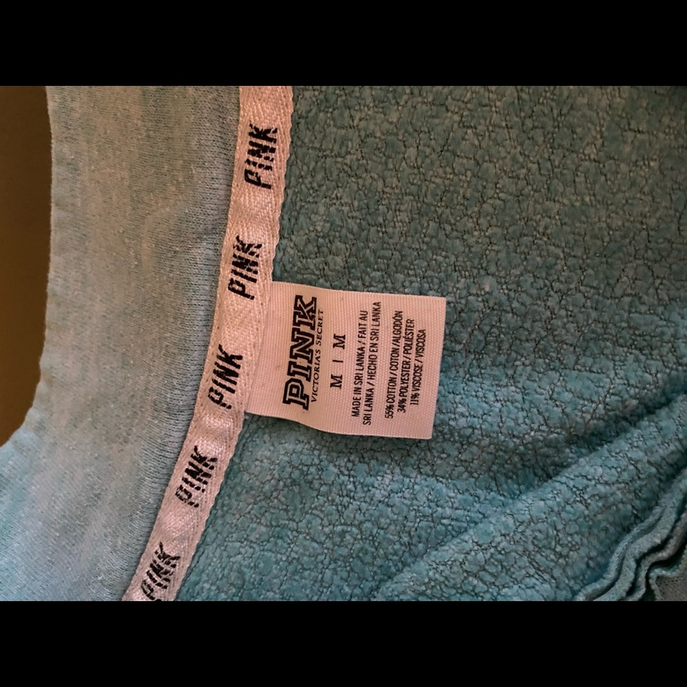PINK crop quarter zip - Picture 2 of 2